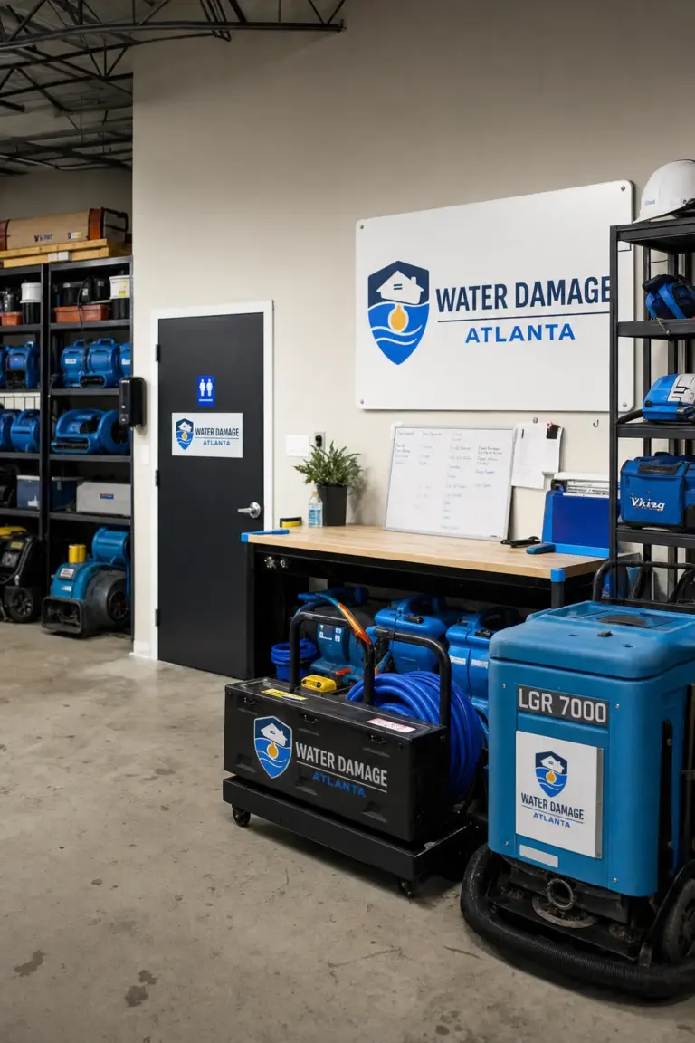 Water Damage Atlanta - Workspace Interior